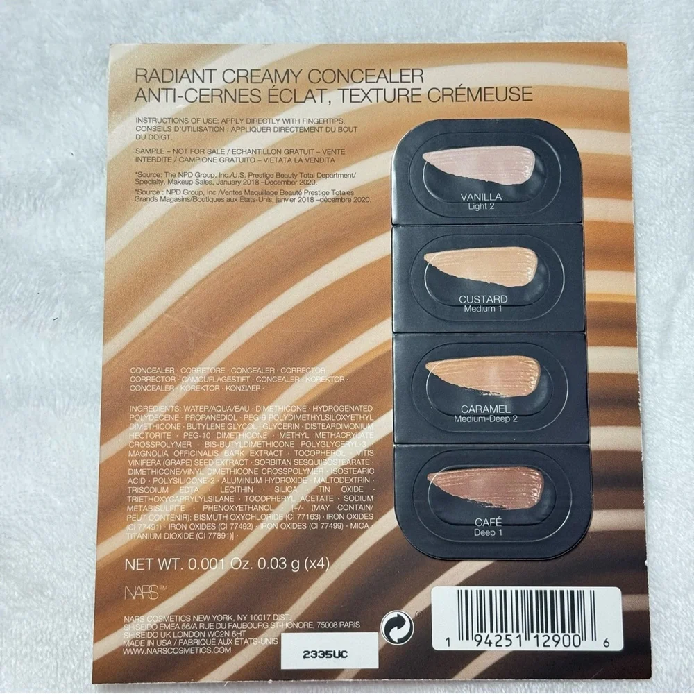 Set of 15 Sephora Sample Foundation and Concealer Collection - New